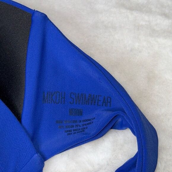 Mikoh Bandeau Strapless padded Bikini Top Size Medium - Picture 7 of 7